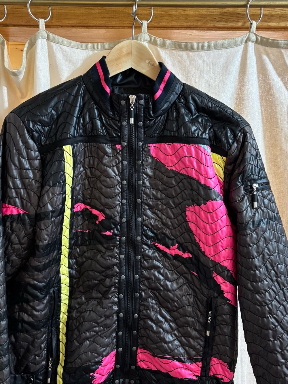 Jamie Sadock Quilted Golf Jacket M